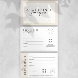 Gift Certificate Bundle (10 layouts)