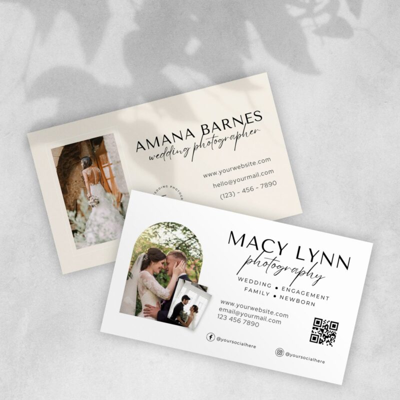 Photographer Business Cards
