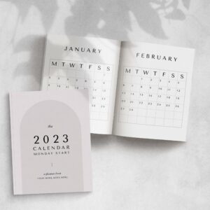 Monday Start Calendar